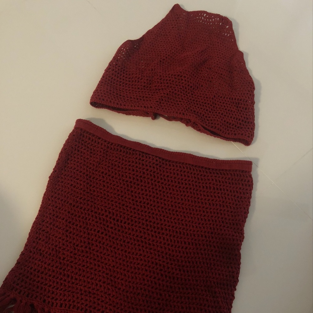 MATCHING CROCHET (MESH) SET